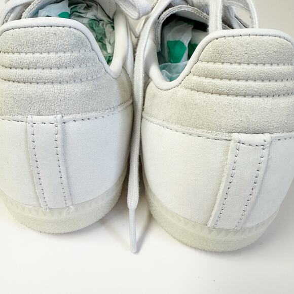 Adidas‎ Samba OG sneaker in "Dash Grey" Mens Size 9 White Gum Sole UK Size 7.5 - Picture 4 of 12